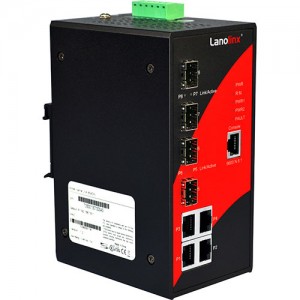 8-Port Endüstriyel Yönetilen Ethernet Switch