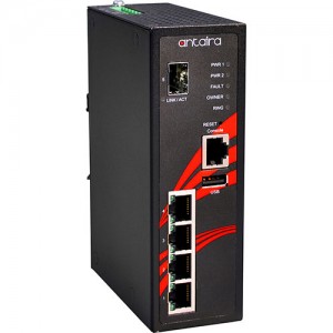 5-Port Endüstriyel Gigabit Yönetilen Ethernet Switch